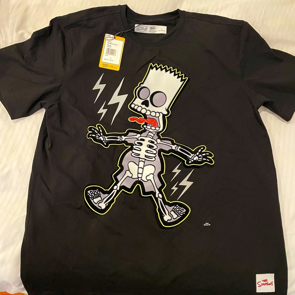 “Electro Bart Graphic Tee